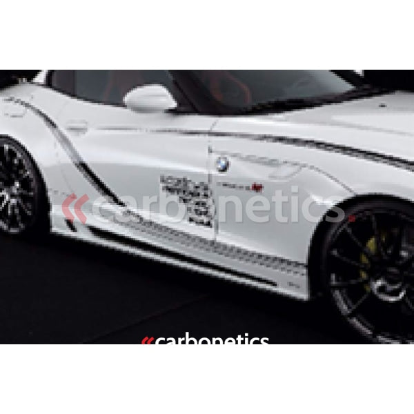 2009-2013 Bmw Z4 E89 Rowen White Wolf Edition Style Side Skirt Accessories