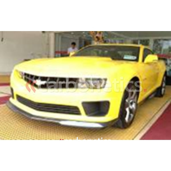 2010-2013 Chevrolet Camaro Lip With Diffuser (Only Fit V8 Oe Front Bumper) Accessories
