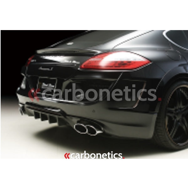 2010-2013 Porsche Panamera Wald Sports Line Black Bison Edition Style Rear Bumper Accessories