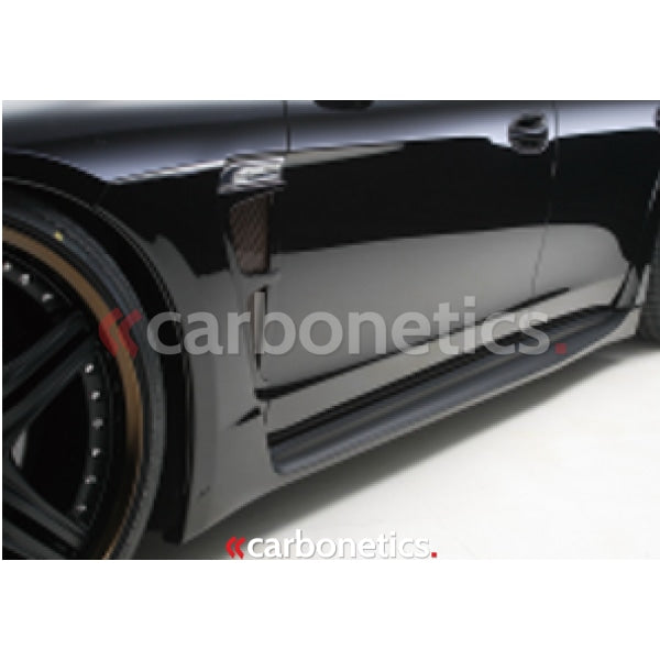 2010-2013 Porsche Panamera Wald Sports Line Black Bison Edition Style Side Skirts Accessories
