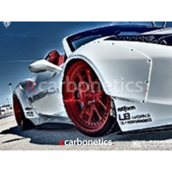 2010-2014 Ferrari 458 Lb Performance Lb-Works Style Wide Over Fender Flares Accessories