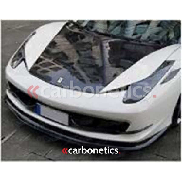 2010-2014 Ferrari F458 Italia Coupe & Spider Oakley Design Style Front Lip Accessories