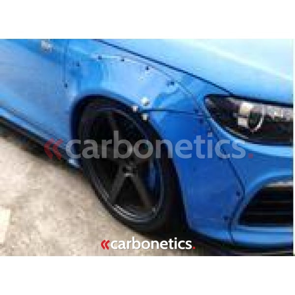 2011-2013 Vw Scirocco R Karztec Style Front Over Fender Flare Accessories