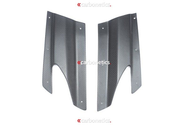 2011-2015 Nissan R35 Gtr Cba Dba Vs 13 Ver. Rear Under Skirt Diffuser Side Air Shroud Accessories