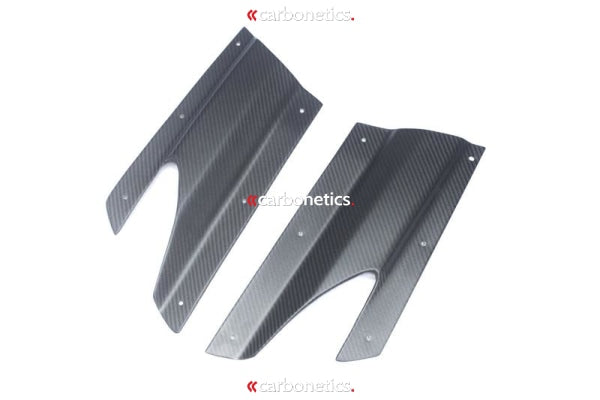 2011-2015 Nissan R35 Gtr Cba Dba Vs 13 Ver. Rear Under Skirt Diffuser Side Air Shroud Accessories