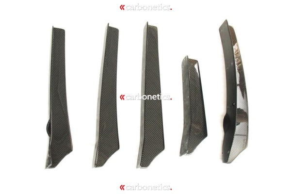 2011-2015 Nissan R35 Gtr Dba Design Style Rear Diffuser Fins (Also Fits R35175S) Accessories