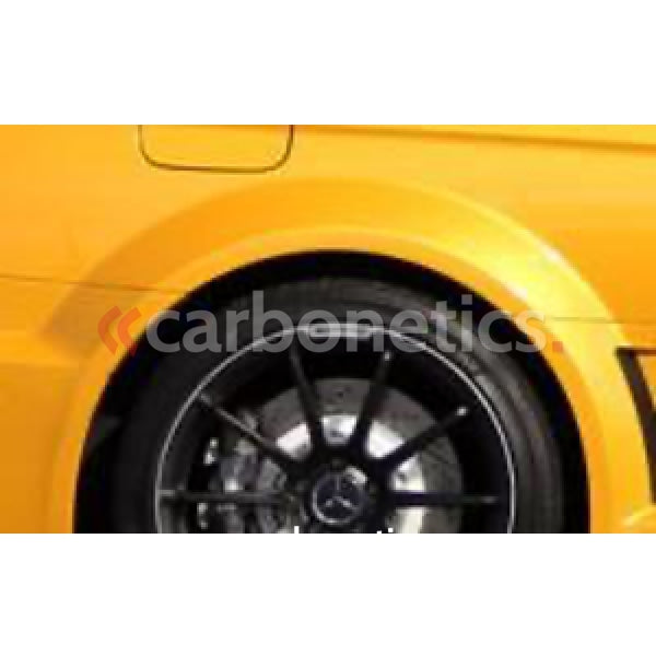 2012-2013 Mercedes Benz W204 C Class Coupe Black Series Style Wider Fender Flares Accessories