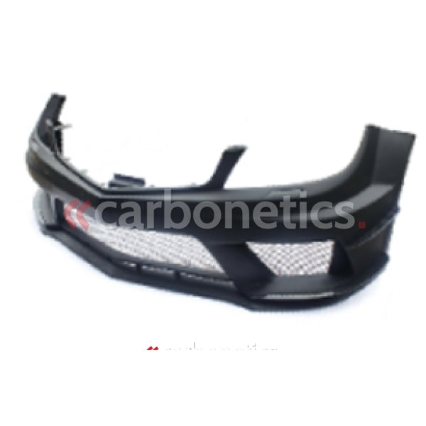 2012-2013 Mercedes Benz W204 C Class Sedan Black Series Style Wider Front Bumper Accessories