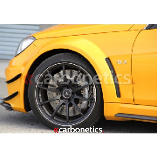 2012-2013 Mercedes Benz W204 C63 Amg Coupe Black Series Style Wider Front Fender Accessories