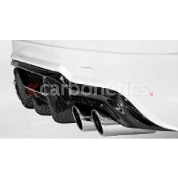 2012-2013 Mercedes Benz W204 C63 Sedan Coupe Amg Vorsteiner Style Rear Diffuser Accessories