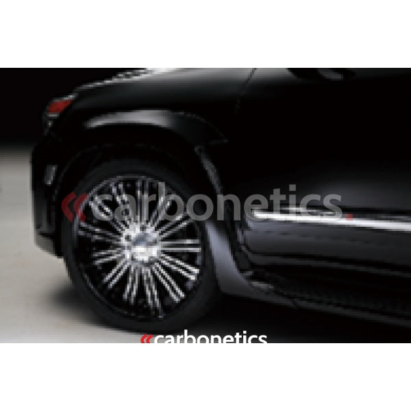 2012-2014 Lexus Lx Urj200 Sport Line Black Bison Edition Style Wheel Arches Set 6 Pcs Accessories