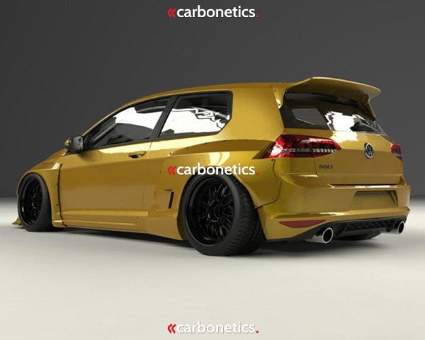 2015- 2017 Volkswagen Golf Mk7 Gti Pandem Rocket Bunny Style +70Mm Rear Over Fender Flare