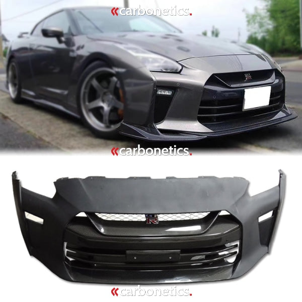 2017+ R35 Gtr Top Secret Style Front Bumper