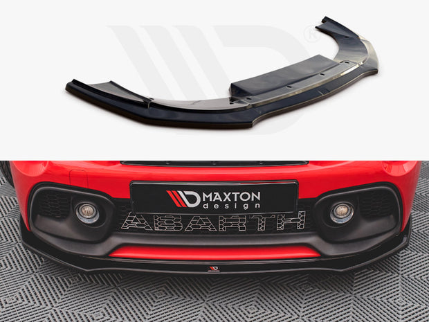 FRONT SPLITTER FIAT 500 ABARTH MK1 FACELIFT (2016-UP) Maxton Designs
