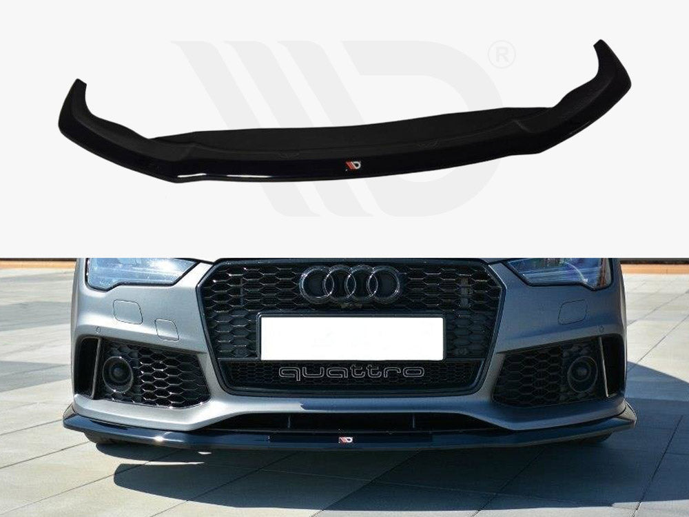 FRONT SPLITTER V.2 AUDI RS7 C7 FL MAXTON DESIGNS