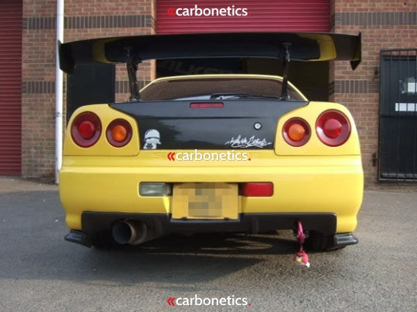 98-02 R34 Gtr Oe Rear Bumper Diffuser Cover