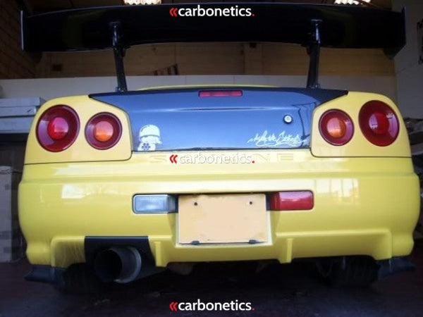 98-02 R34 Gtr Oe Rear Bumper Exhaust Heatshield