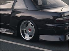 1989-1994 Nissan S13 Silvia PS13 BN-Sports Blister Style Wide Rear Fenders