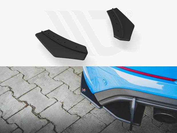 FORD FOCUS RS CNC REAR SIDE SPLITTERS