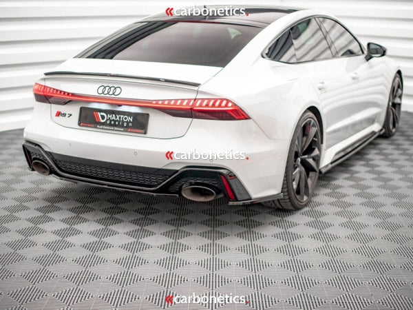 Central Rear Splitter Audi Rs6 C8 / Rs7 (2019-)