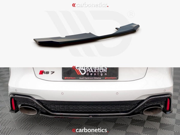 Central Rear Splitter Audi Rs6 C8 / Rs7 (2019-)