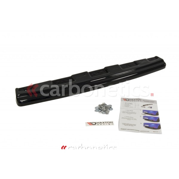 Central Rear Splitter Mitsubishi Lancer Evo X (Without Vertical Bars)