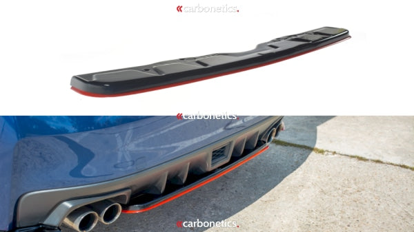 Central Rear Splitter V.2 Subaru Wrx Sti