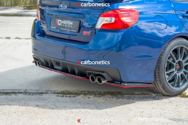 Central Rear Splitter V.2 Subaru Wrx Sti