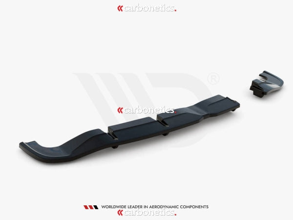 Central Rear Splitter (Vertical Bars) Hyundai I20 N Mk3 (2020-)