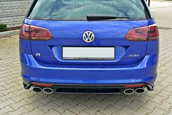 Central Rear Splitter Vw Golf Mk7 R Estate (Without A Vertical Bar) (2013-2016)