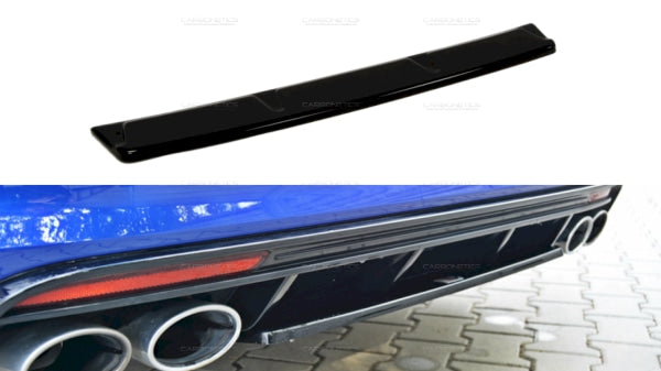 Central Rear Splitter Vw Golf Mk7 R Estate (Without A Vertical Bar) (2013-2016)