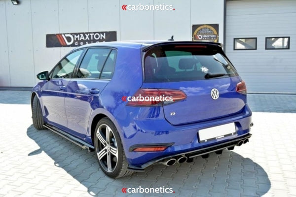 Central Rear Splitter Vw Golf Vii R (Facelift) (2017-)