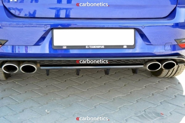 Central Rear Splitter Vw Golf Vii R (Facelift) (2017-)