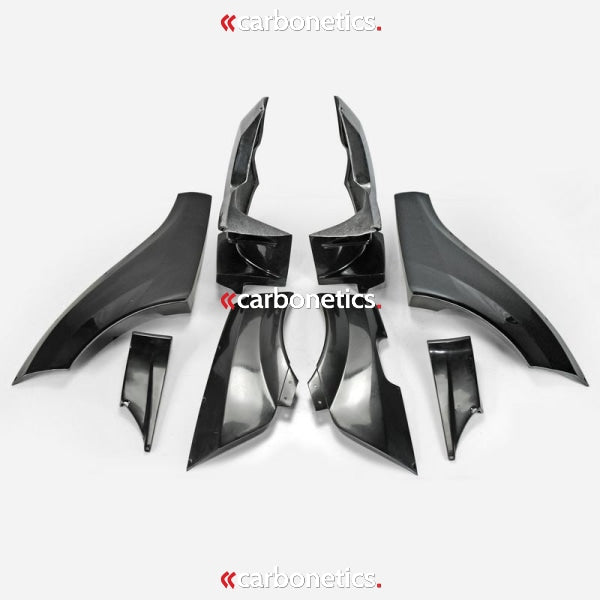 Copy Of 2008-2012 Mitsubishi Lancer Evolution X Vs Wide Body Version Rear Over Fender (6 Pcs)