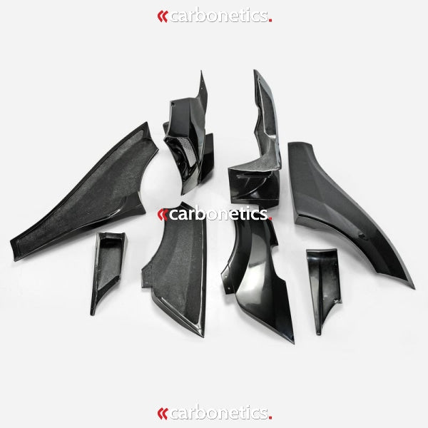 Copy Of 2008-2012 Mitsubishi Lancer Evolution X Vs Wide Body Version Rear Over Fender (6 Pcs)