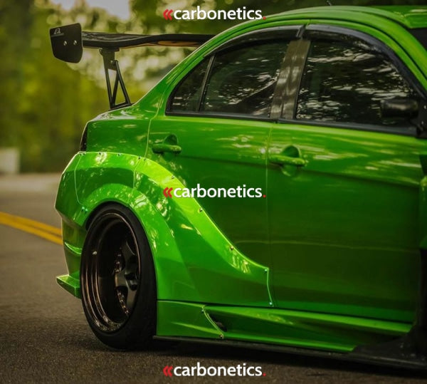 Copy Of 2008-2012 Mitsubishi Lancer Evolution X Vs Wide Body Version Rear Over Fender (6 Pcs)