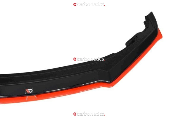 Front Splitter (Black & Red) V.5 Subaru Brz Facelift 2017-Up