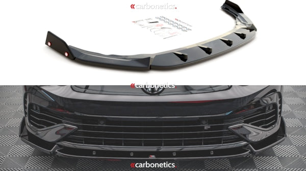 Front Splitter (+Flaps) V.2 Vw Golf R Mk8 (2020-)