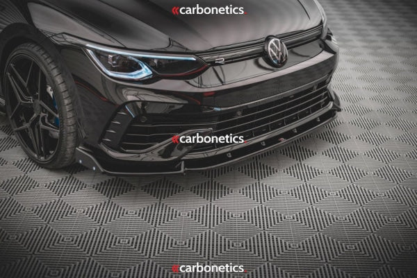 Front Splitter (+Flaps) V.2 Vw Golf R Mk8 (2020-)