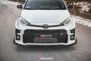 Front Splitter (+Flaps) V2 Toyota Gr Yaris Mk4 (2020-)