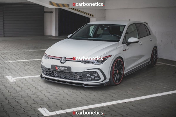 Front Splitter (+Flaps) V2 Vw Golf 8 Gti (2020-)