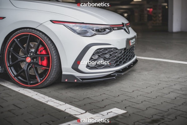 Front Splitter (+Flaps) V2 Vw Golf 8 Gti (2020-)