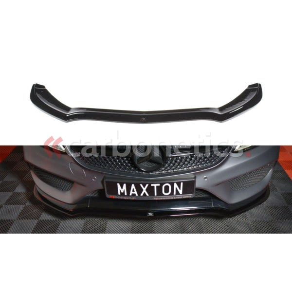 Front Splitter Mercedes C-Class W205 Coupe Amg-Line (2015-2018)