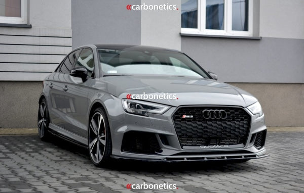 Front Splitter V.1 Audi Rs3 8V Facelift Sedan (2017-20)