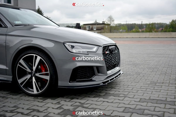 Front Splitter V.1 Audi Rs3 8V Facelift Sedan (2017-20)