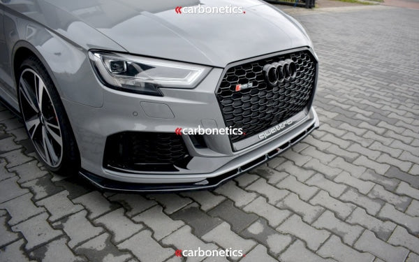 Front Splitter V.1 Audi Rs3 8V Facelift Sedan (2017-20)