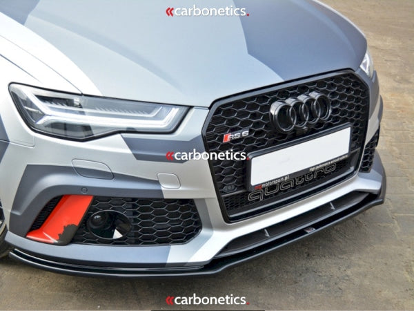 Front Splitter V.1 Audi Rs6 C7 (2013-Up)