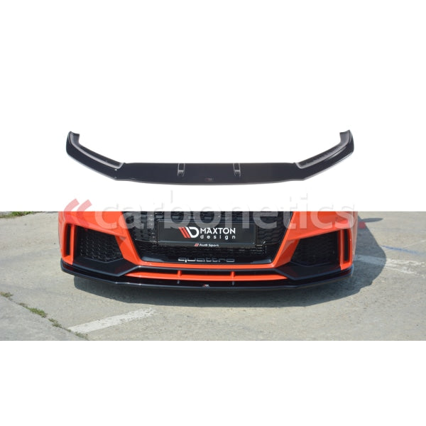 Front Splitter V.1 Audi Tt Mk3 (8S) Rs (2016-Up)