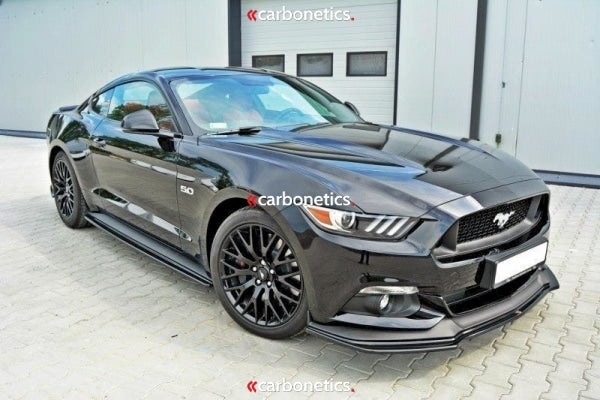 Front Splitter V.1 Ford Mustang Mk6 Gt (2014-17)