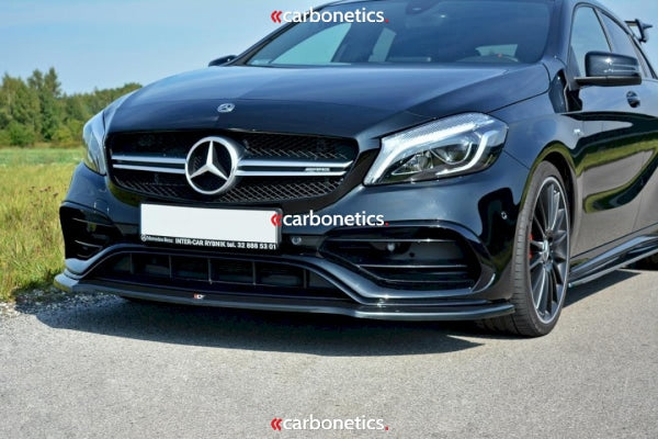 Front Splitter V.1 Mercedes A W176 Amg Facelift